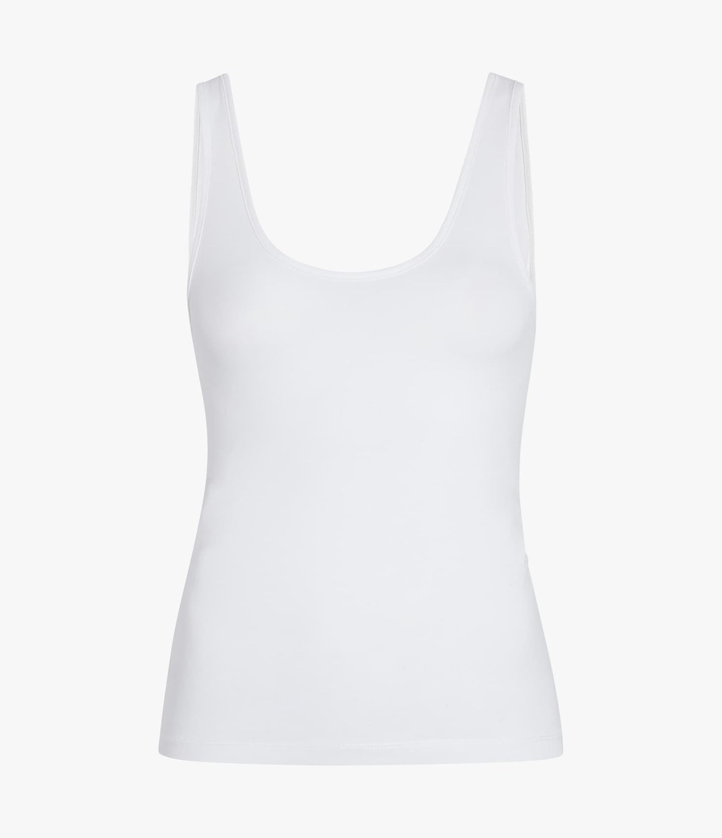 Slim Tank Top | White