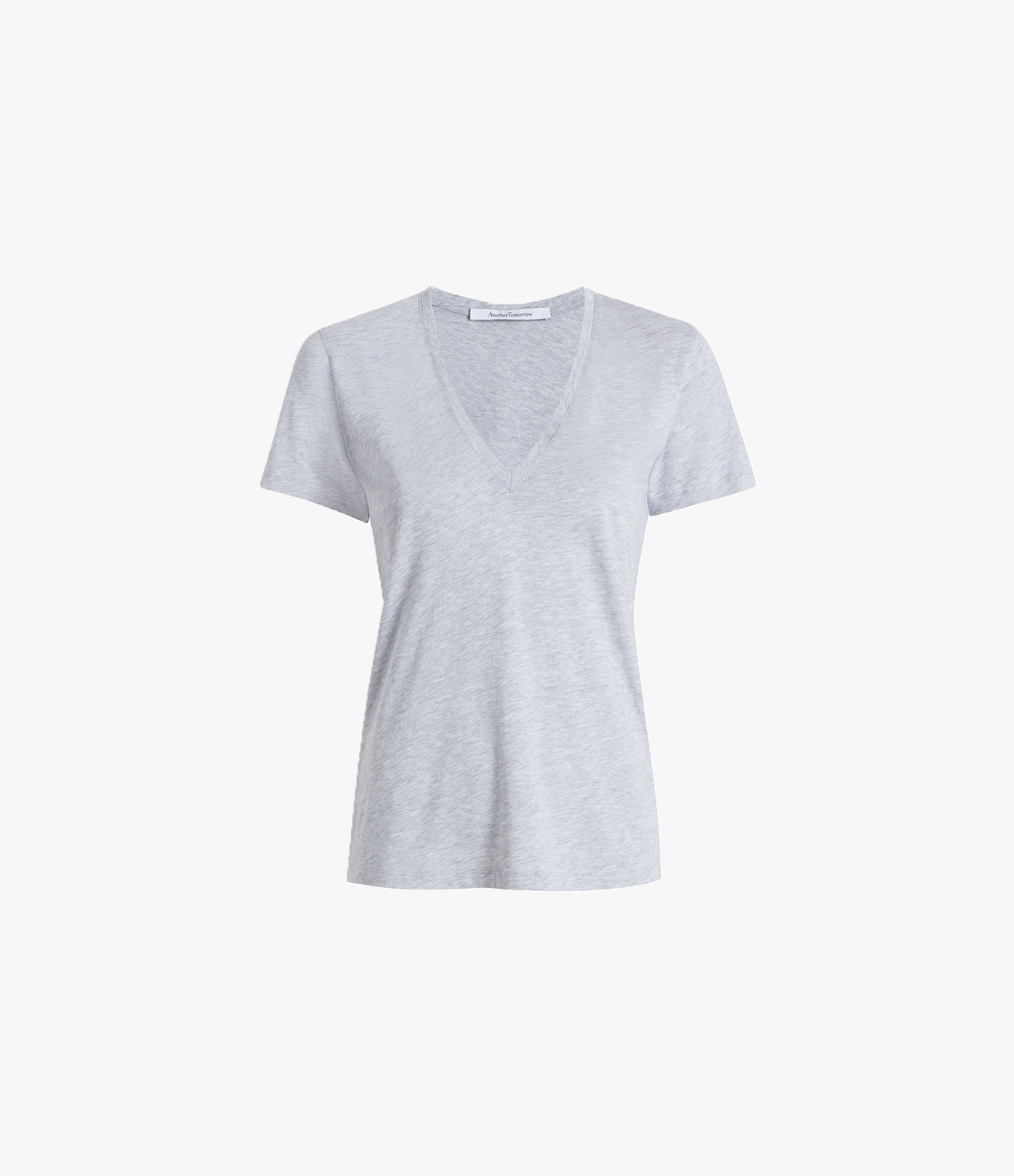 V-Neck Tee | Heather Grey in heather grey