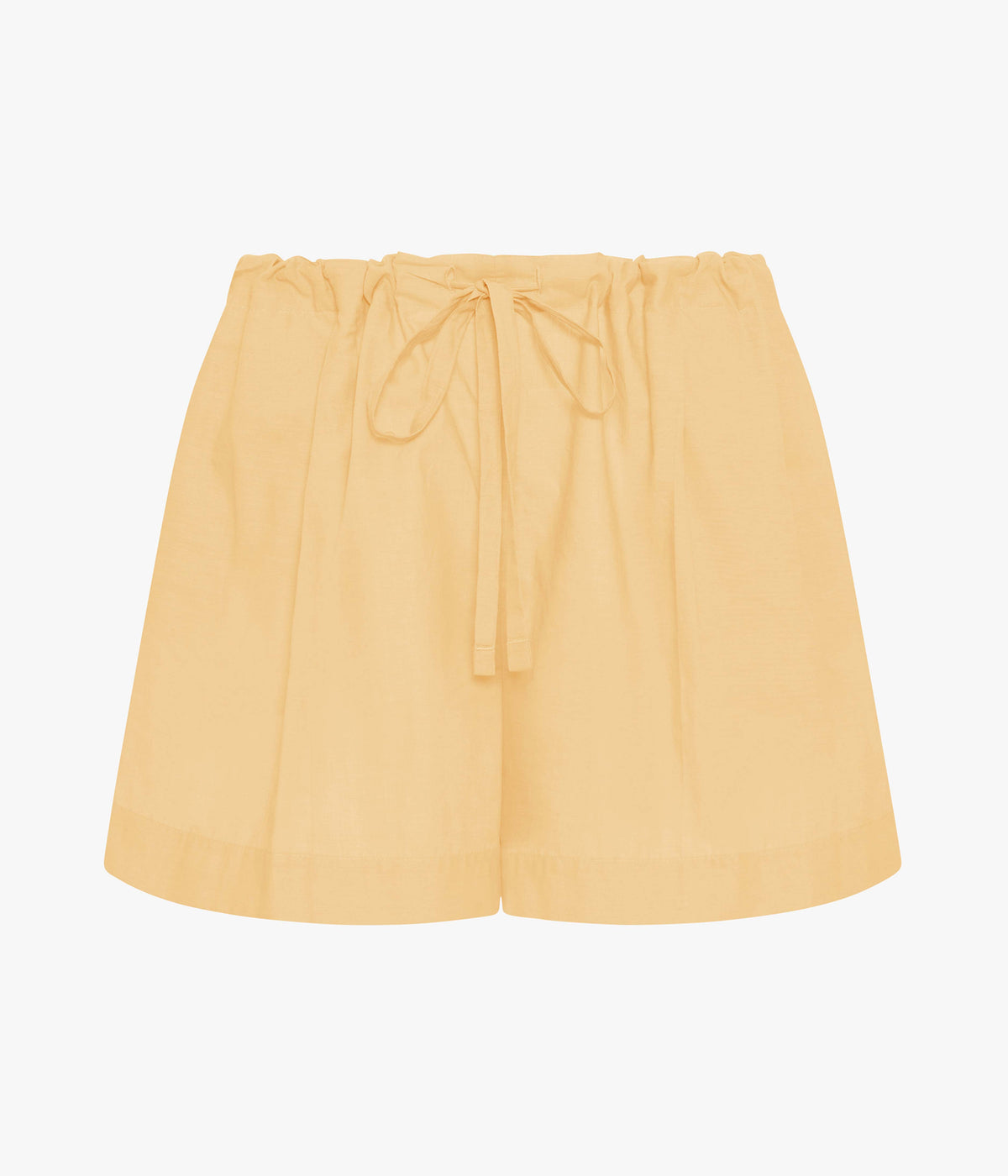Another Tomorrow Voile Drawcord Short in Mimosa – Cotton Women's Trousers