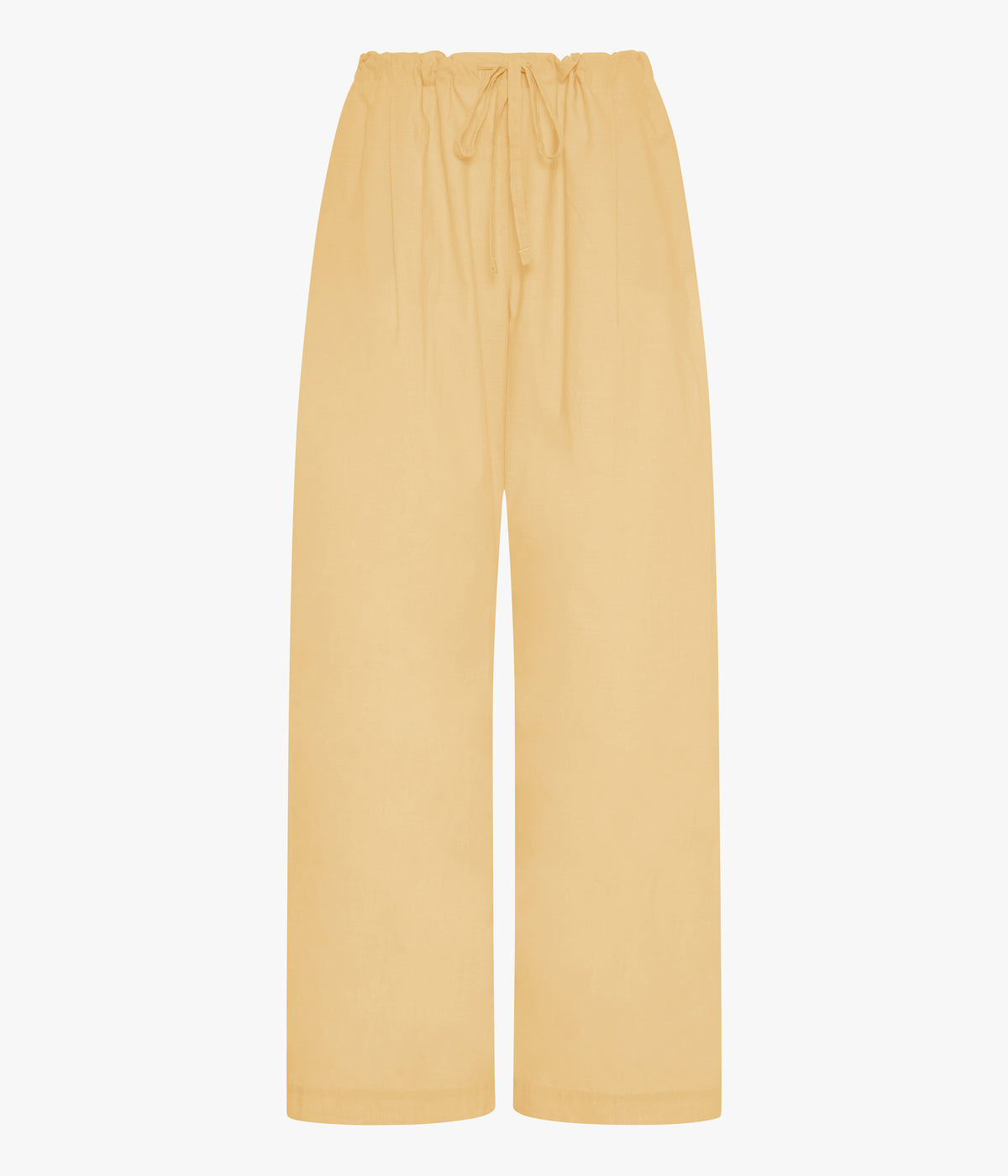 Another Tomorrow Voile Drawcord Pant in Mimosa – Cotton Women's Trousers