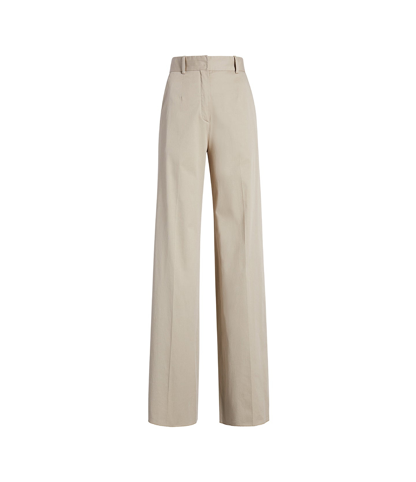 Another Tomorrow Wide Leg Pant in Chino – Cotton Women's Trousers