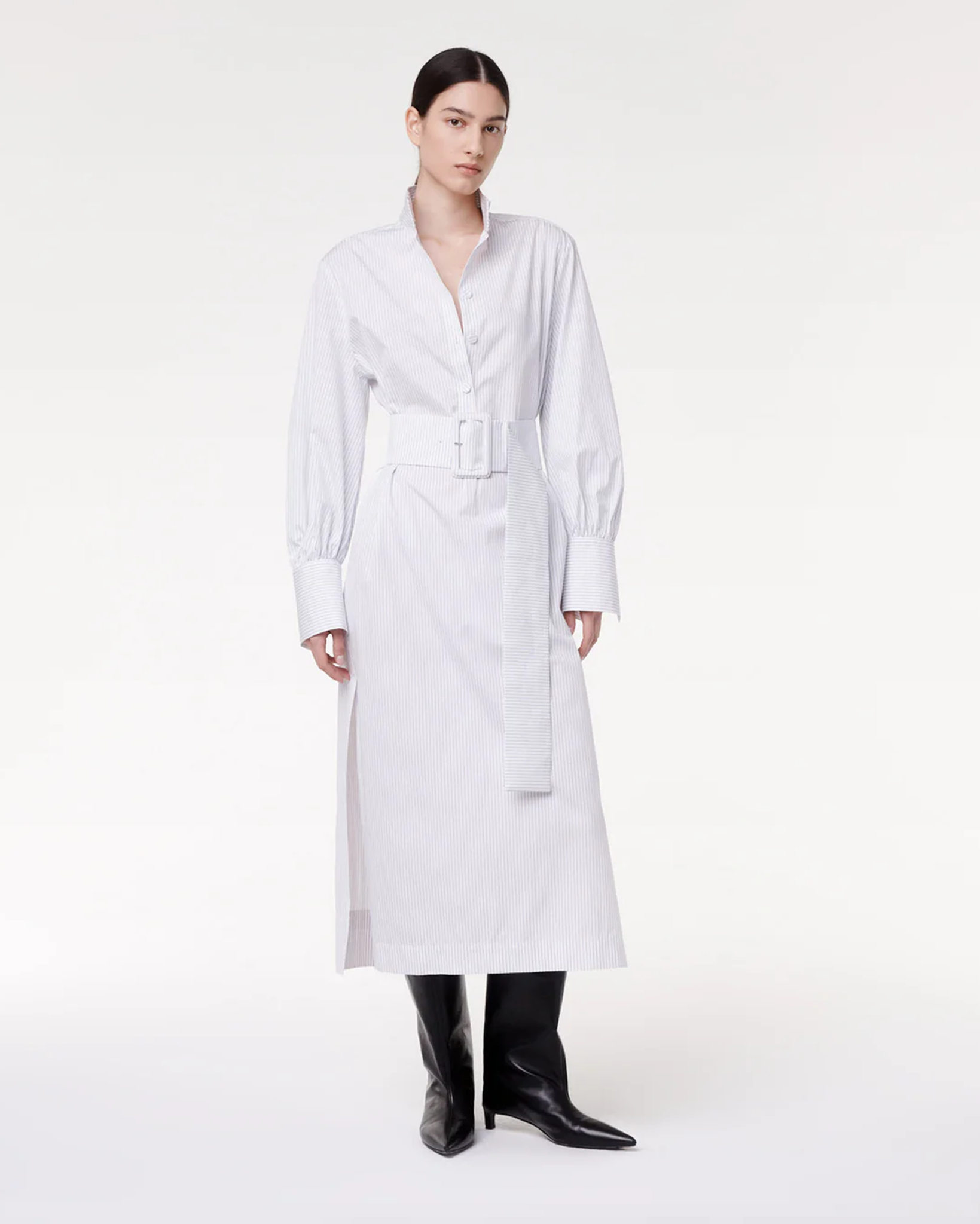 Belted Shirt Dress – Another Tomorrow