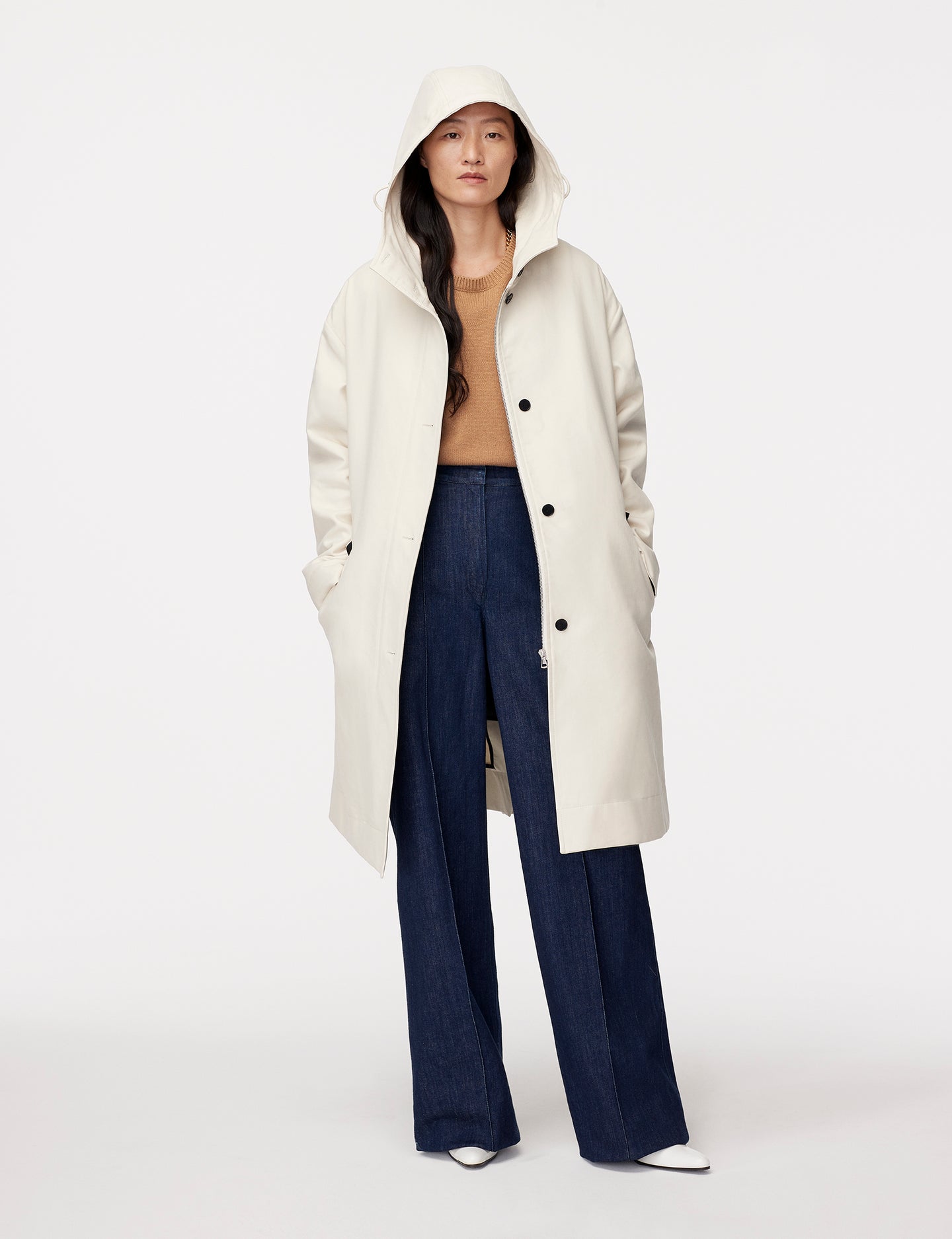 3 In 1 Parka | Off White in off white