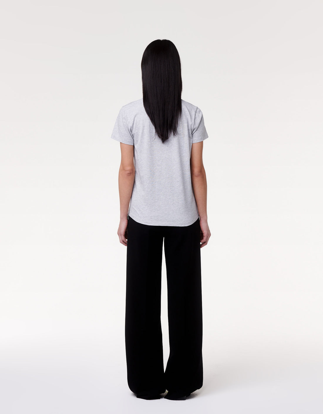 V-Neck Tee | Heather Grey image 4