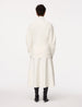 Another Tomorrow Merino Wool Knit Turtleneck in Off White – Wool Women's Knitwear
