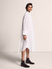 Another Tomorrow Shirt Dress in White – Cotton Women's Dress