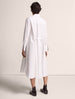 Another Tomorrow Shirt Dress in White – Cotton Women's Dress