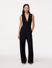 Another Tomorrow Doppio Jumpsuit in Black – Wool Women's Jumpsuit