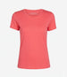 Another Tomorrow Crew Neck Tee in Rhubarb – Cotton Women's Top