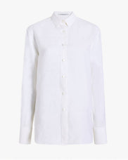Linen Oversized Men's Shirt | White