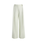 Another Tomorrow Pleated Trouser in Silt Green – Linen Women's Trousers