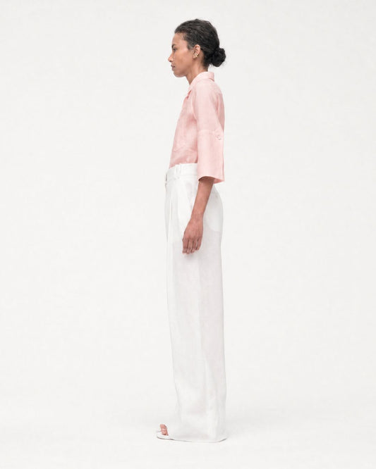 French Cuff Blouse | Quartz