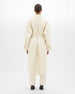 Eyelet Trench | Cream