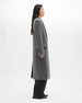 Cashmere Tailored Overcoat | Grey Melange