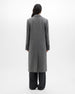 Cashmere Tailored Overcoat | Grey Melange
