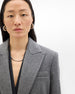 Cashmere Tailored Overcoat | Grey Melange