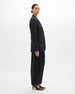 Cotton Relaxed Blazer | Black