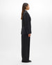 Wool Relaxed Blazer | Black
