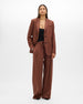 Wool Relaxed Blazer | Cinnamon