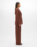 Wool Relaxed Blazer | Cinnamon