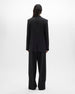 Single Button Relaxed Jacket | Black