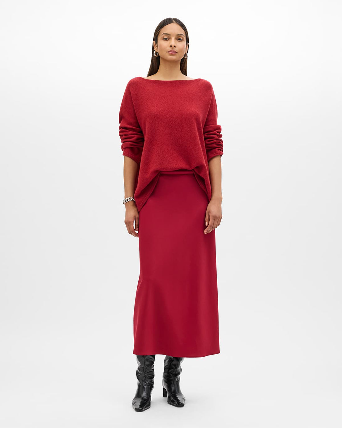 Bias Skirt | Pinot Noir