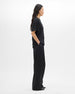 Fluid Jersey Top | Black