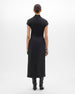 Fluid Cowl Neck Top | Black
