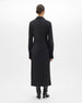 Wool Bias Shirt | Black