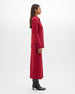 Wool Bias Shirt | Pinot Noir