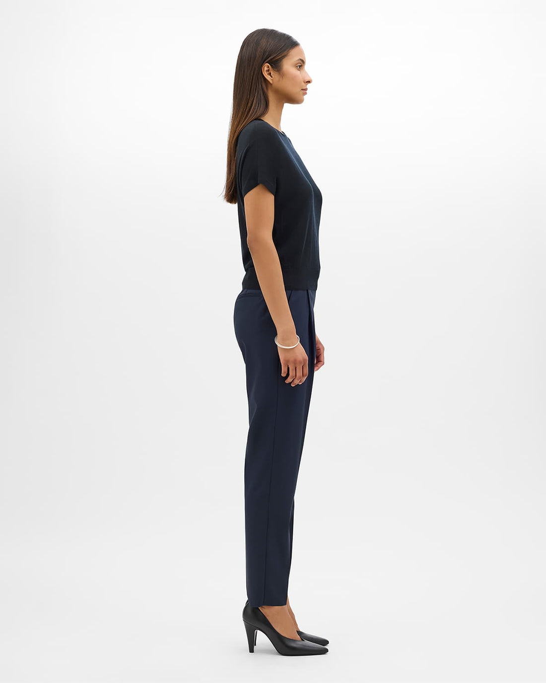Peg Trouser | Navy