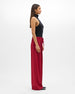 Wool Drawcord Pant | Pinot Noir