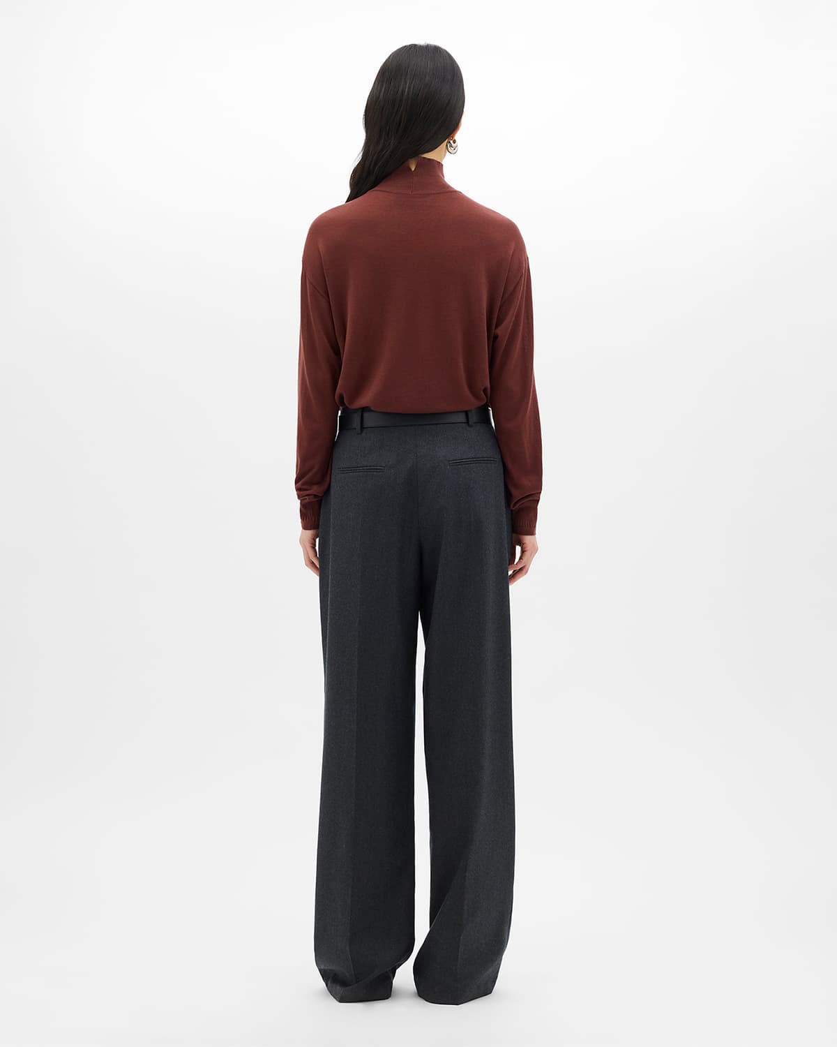 Featherweight Turtleneck | Cinnamon