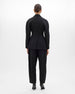 Curved Tailored Jacket | Black