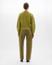 Cashmere Knit Sweatshirt | Light Moss