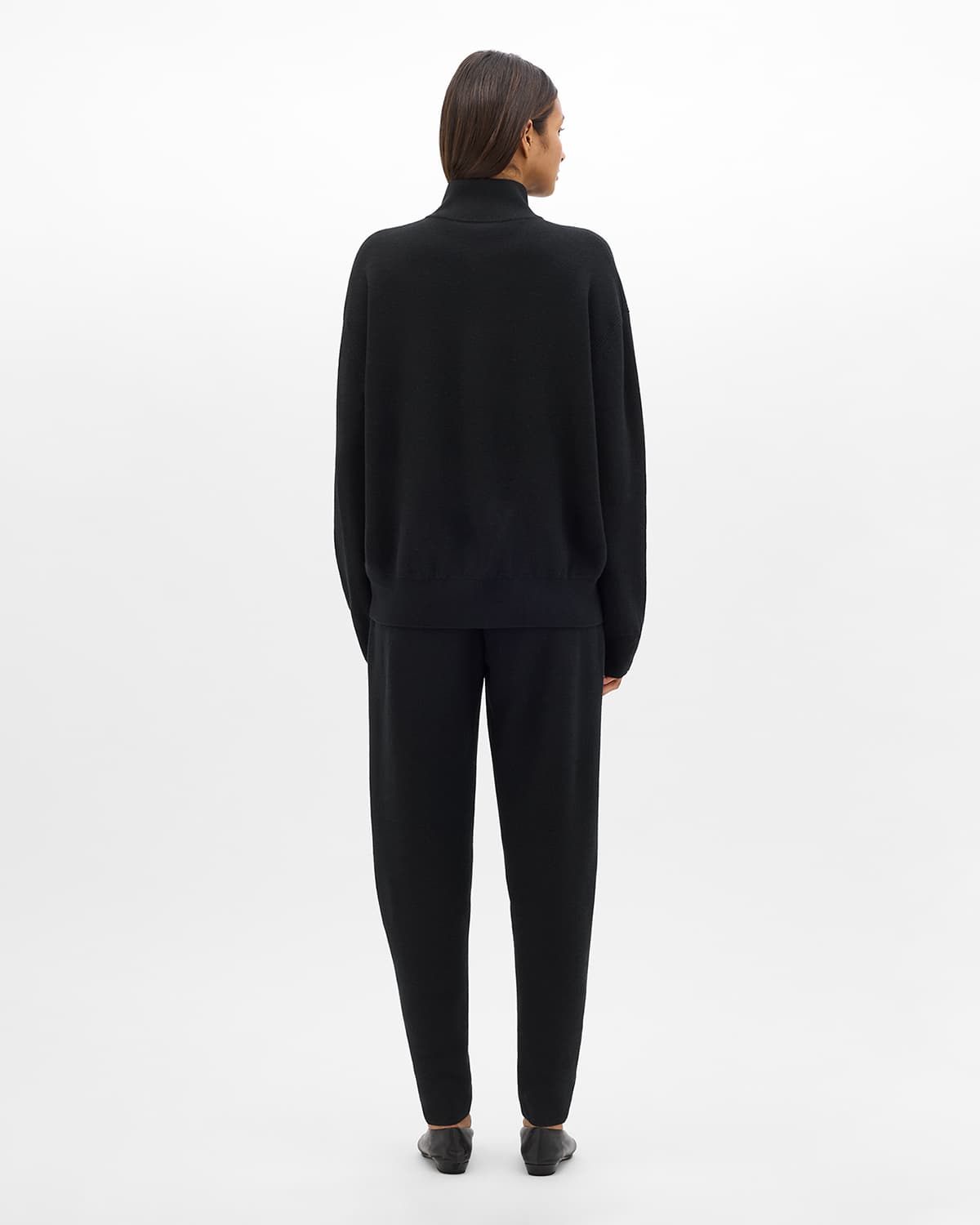 Zip Cardigan | Black