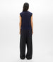 Another Tomorrow Featherweight Shell in Indigo – Wool Women's Top