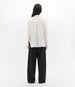 Another Tomorrow Silk Men's Shirt in Off White – Silk