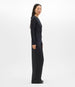 Another Tomorrow Long Sleeve T-Shirt in Black – Cotton Women's Top
