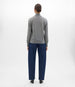 Another Tomorrow Featherweight Turtleneck in Grey – Wool Women's Knitwear