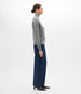 Another Tomorrow Featherweight Turtleneck in Grey – Wool Women's Knitwear