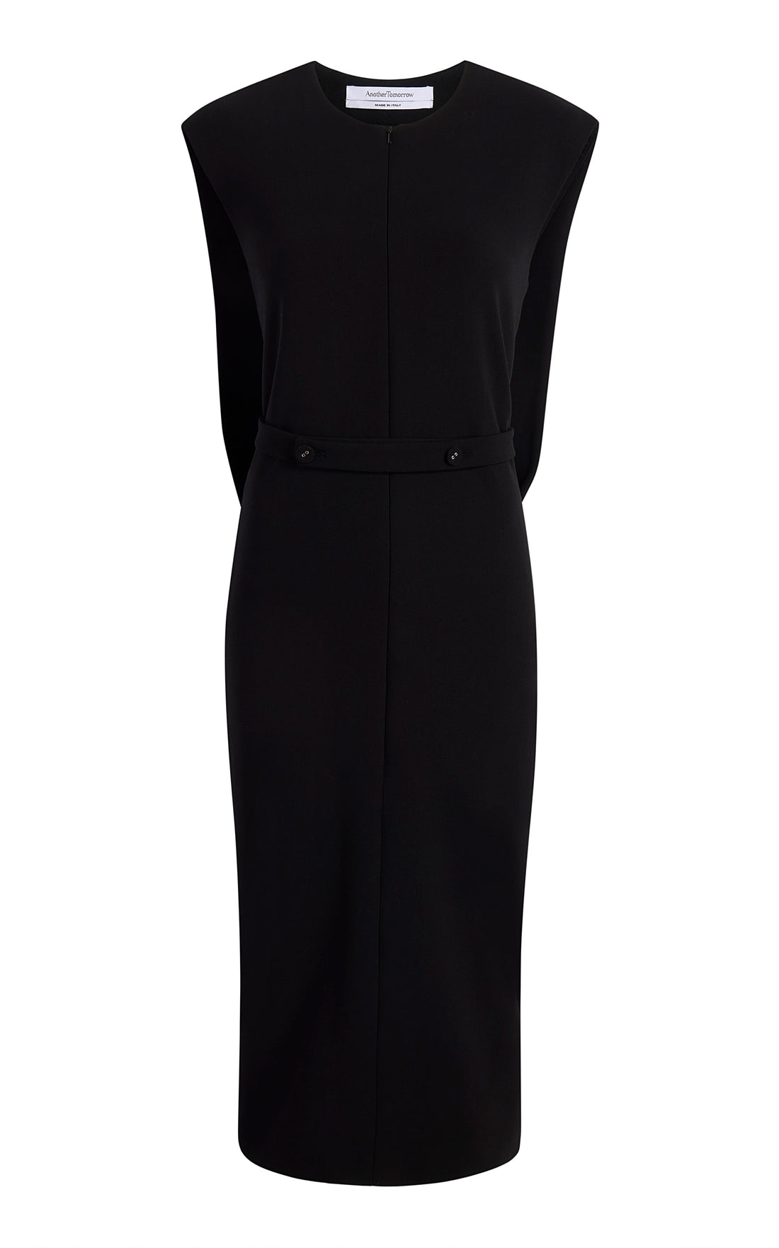 Cape Back Sheath Dress - Resale | Black