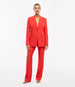 Single Button Jacket - Resale | Fire Red