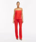 Another Tomorrow Silk Camisole in Red – Silk Women's Top