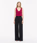 Another Tomorrow Silk Tank in Magenta – Silk Women's Top