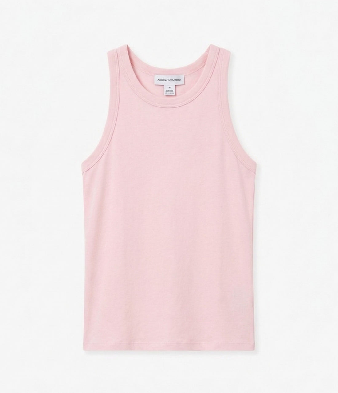 Another Tomorrow Racerback Tank in Quartz – Cotton Women's Top