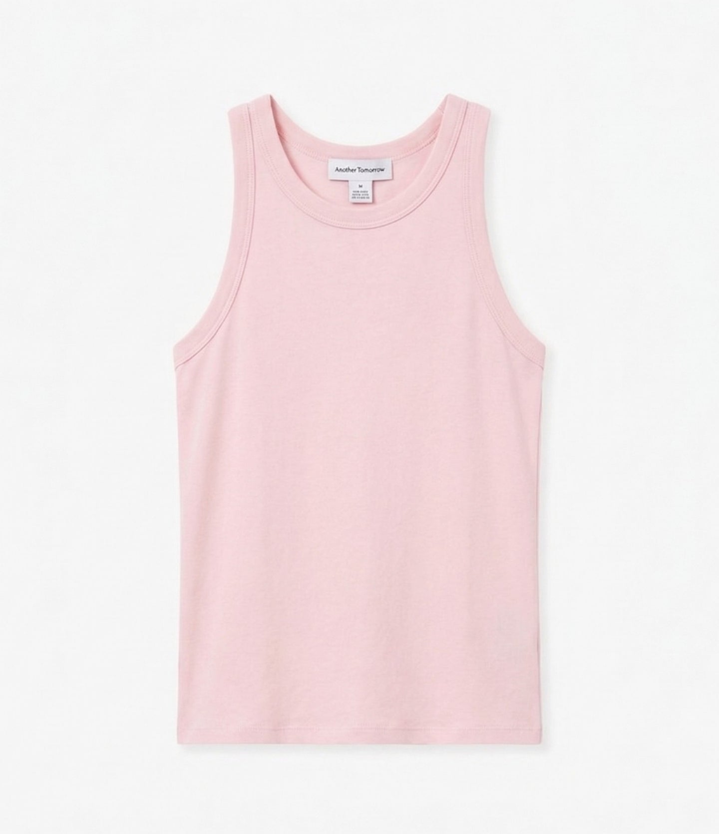 Another Tomorrow Racerback Tank in Quartz – Cotton Women's Top