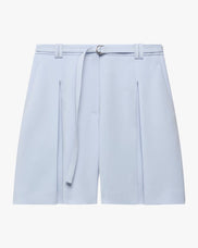 Fluid Pleated Short | French Blue