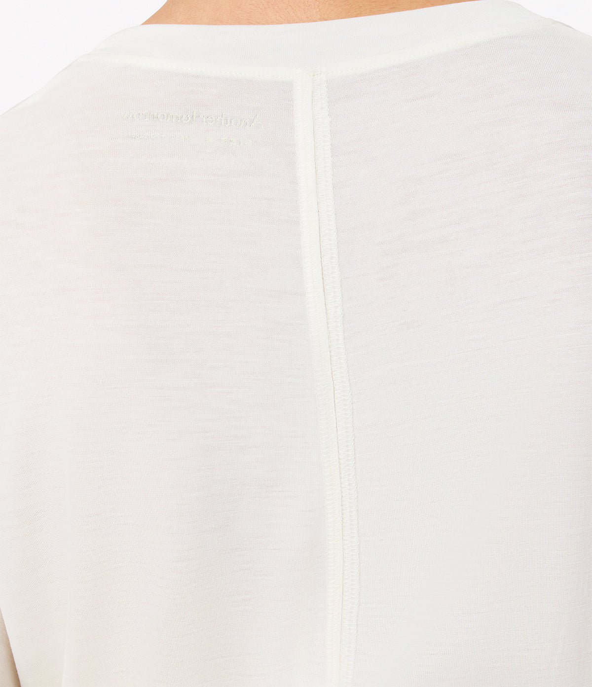 Another Tomorrow Boy Tee in Vanilla – Jersey Women's Top