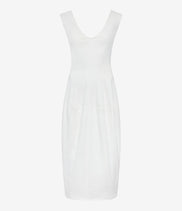 Seamed Dress | Off White